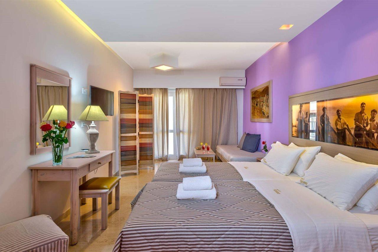 Palm Beach Hotel Apartments Rethimno Eksteriør billede