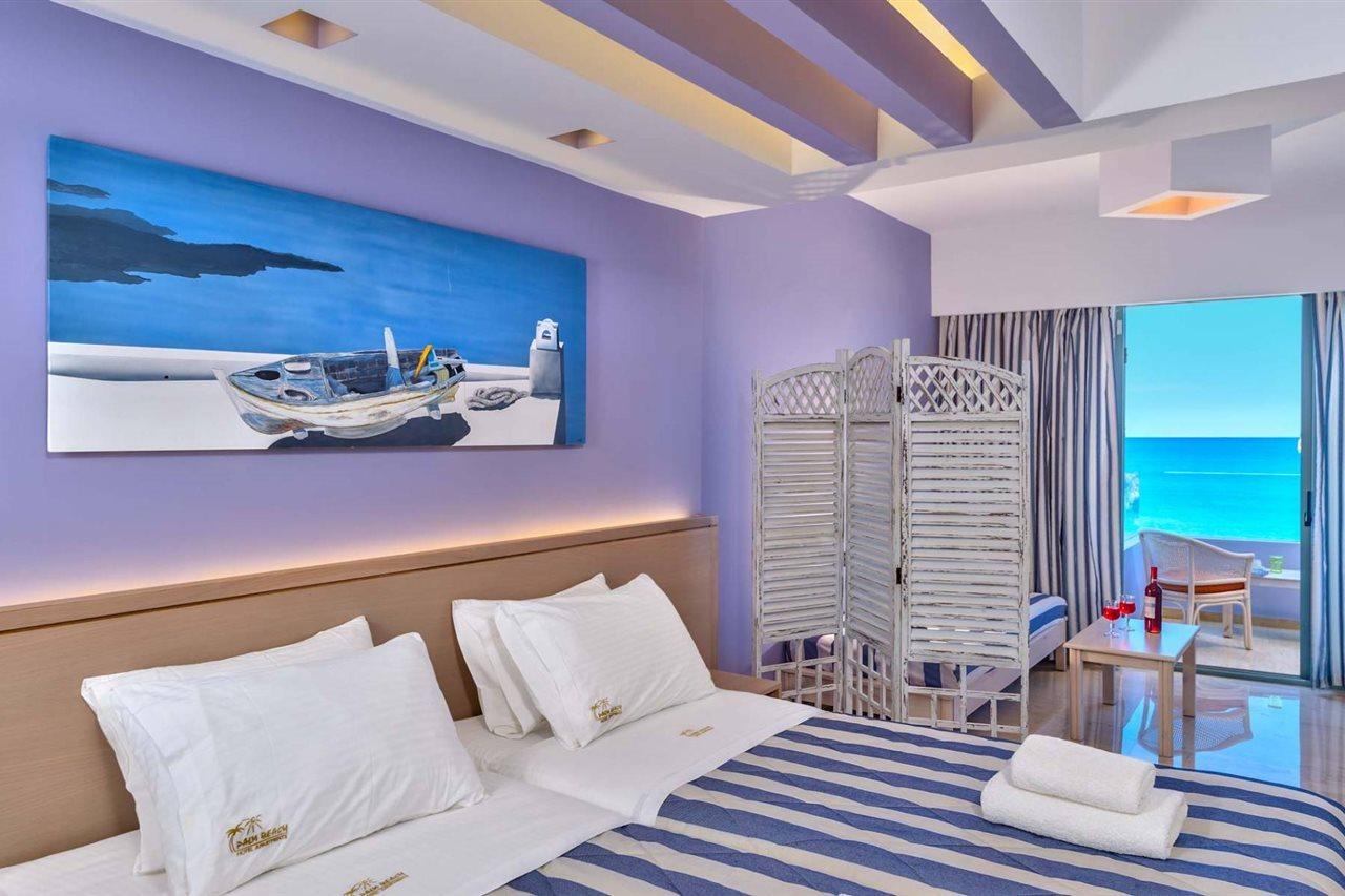 Palm Beach Hotel Apartments Rethimno Eksteriør billede