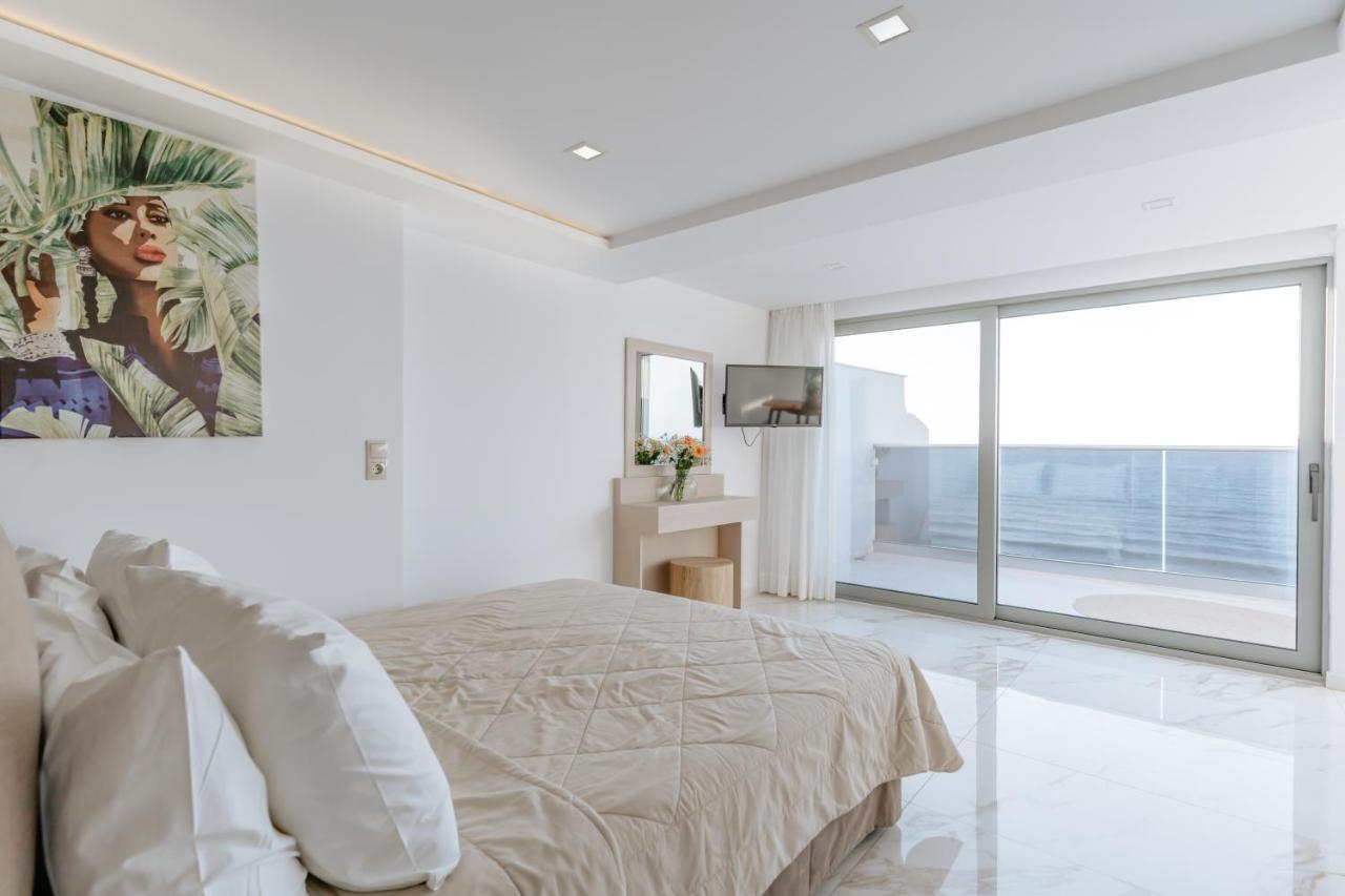 Palm Beach Hotel Apartments Rethimno Eksteriør billede