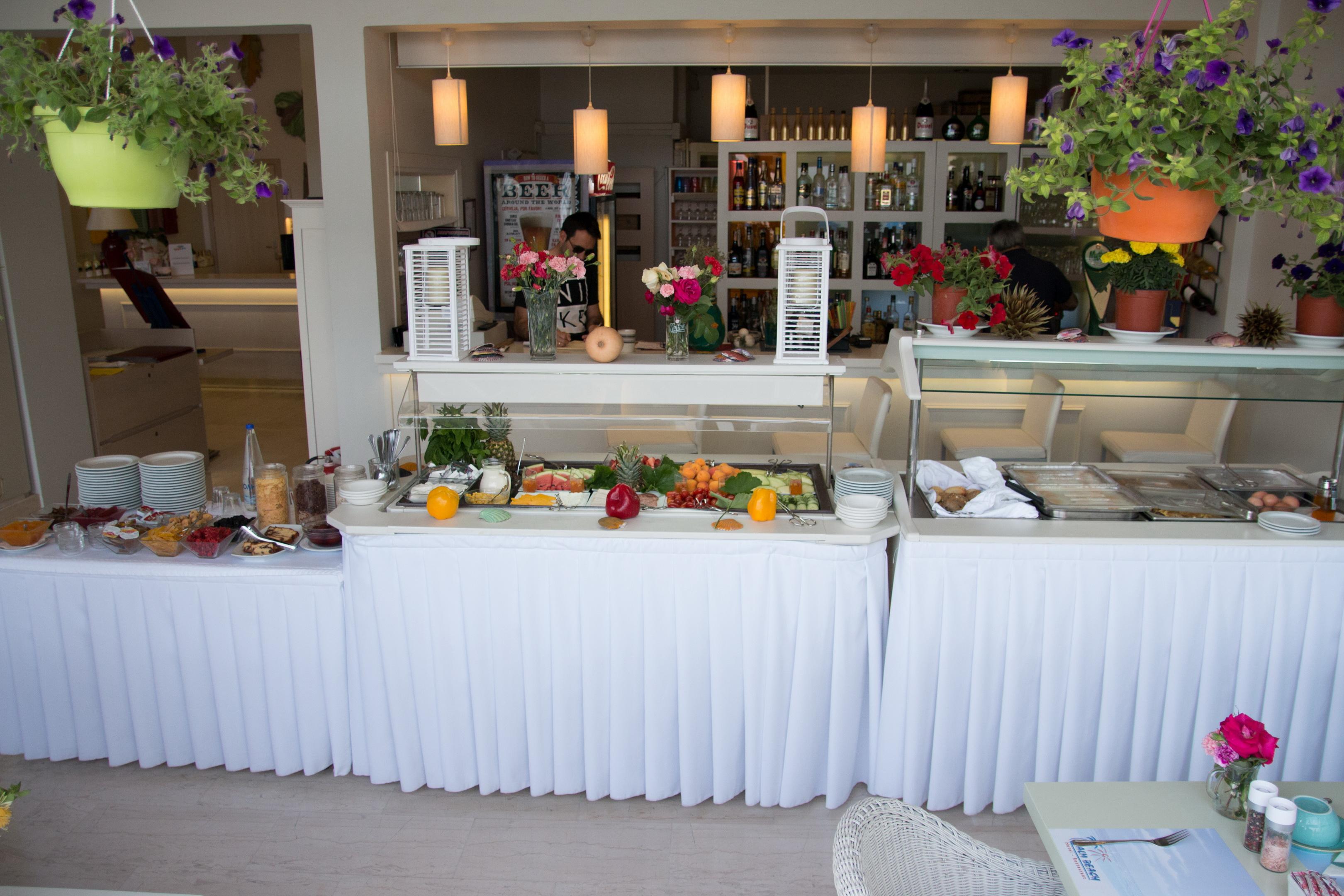 Palm Beach Hotel Apartments Rethimno Eksteriør billede