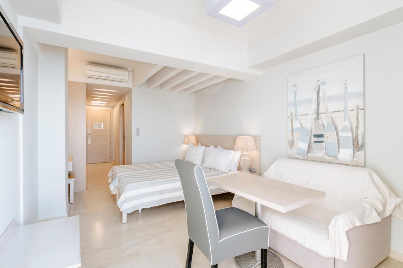 Palm Beach Hotel Apartments Rethimno Eksteriør billede